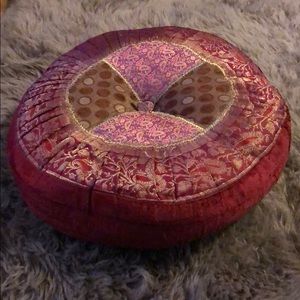 Meditation Cushion / Couch Cushion Pillow Red